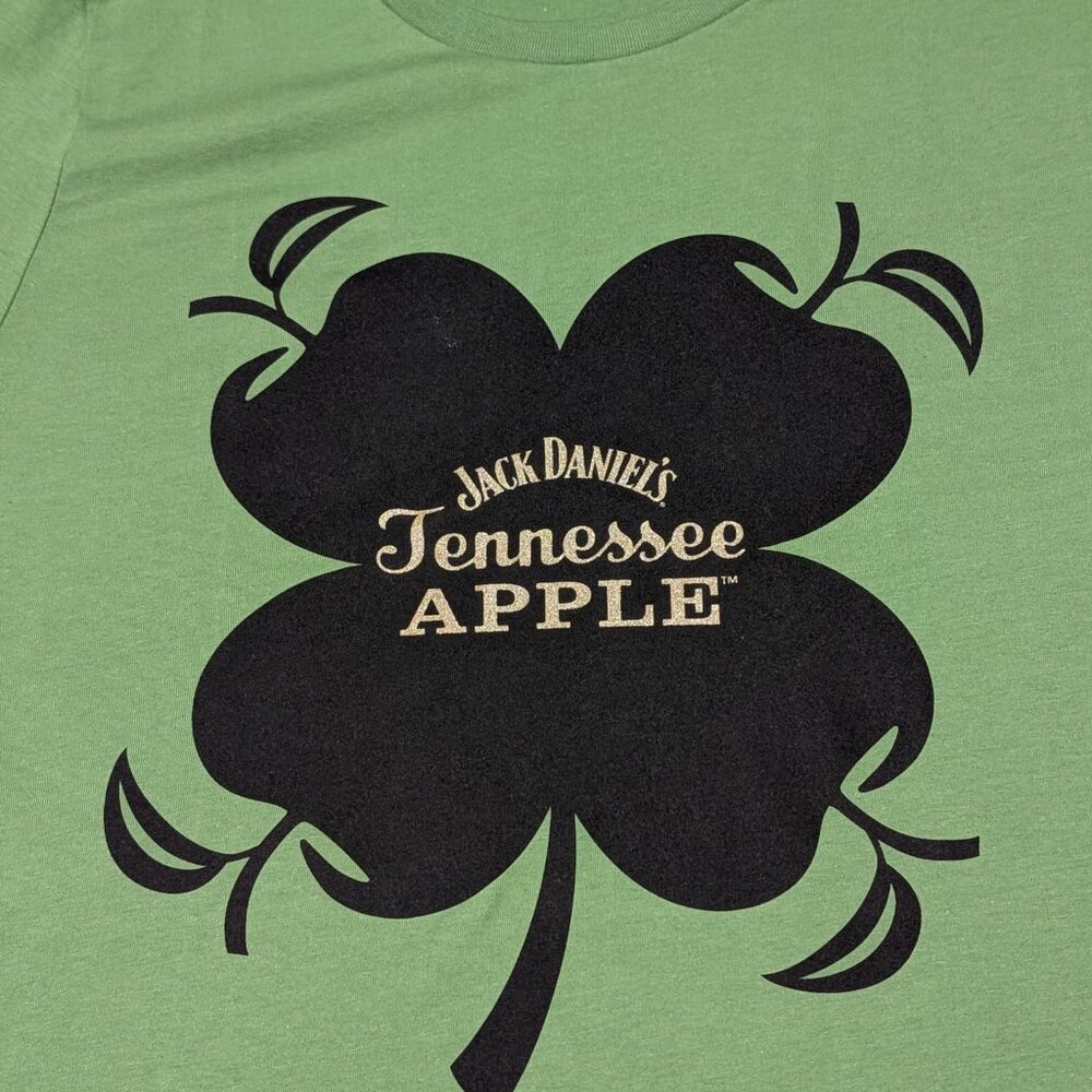 Bella + Canvas St. Patricks Day Jack Daniels Tennessee Apple Tshirt - Picture 2 of 5